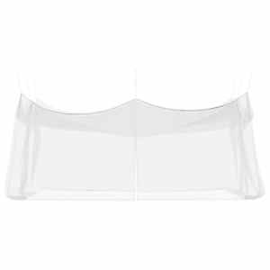 Zahradní moskytiéra 156 síťovina Bílá 3 x 6 x 2,5 m Polyester - obrázek 4