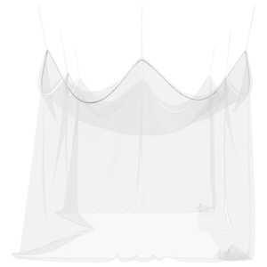 Zahradní moskytiéra 156 síťovina Bílá 3 x 6 x 2,5 m Polyester - obrázek 5