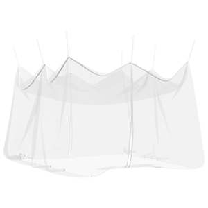 Zahradní moskytiéra 156 síťovina Bílá 4 x 4 x 2,5 m Polyester - obrázek 6