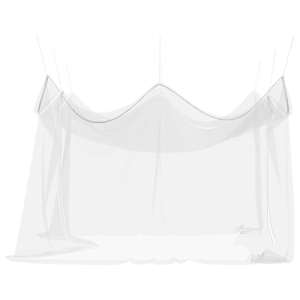 Zahradní moskytiéra 156 síťovina Bílá 4 x 4 x 2,5 m Polyester - obrázek 5