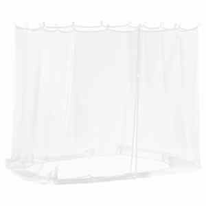 Moskytiéra pro altán 220 mesh Bílá 2 x 2 x 2 m Polyester - obrázek 2
