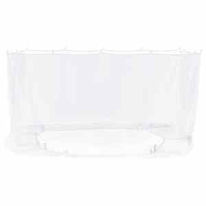 Moskytiéra pro altán 220 mesh Bílá 3,6 x 3 x 2 cm Polyester - obrázek 5