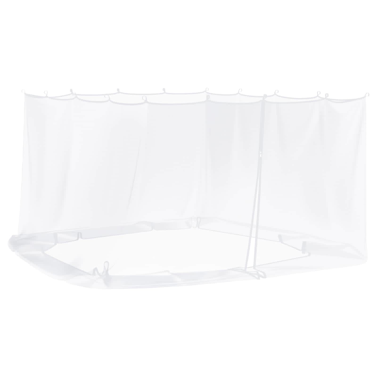 Komarščina za paviljon 220 mesh Bela 3,6 x 3,6 x 2 cm Poliester - slika 2
