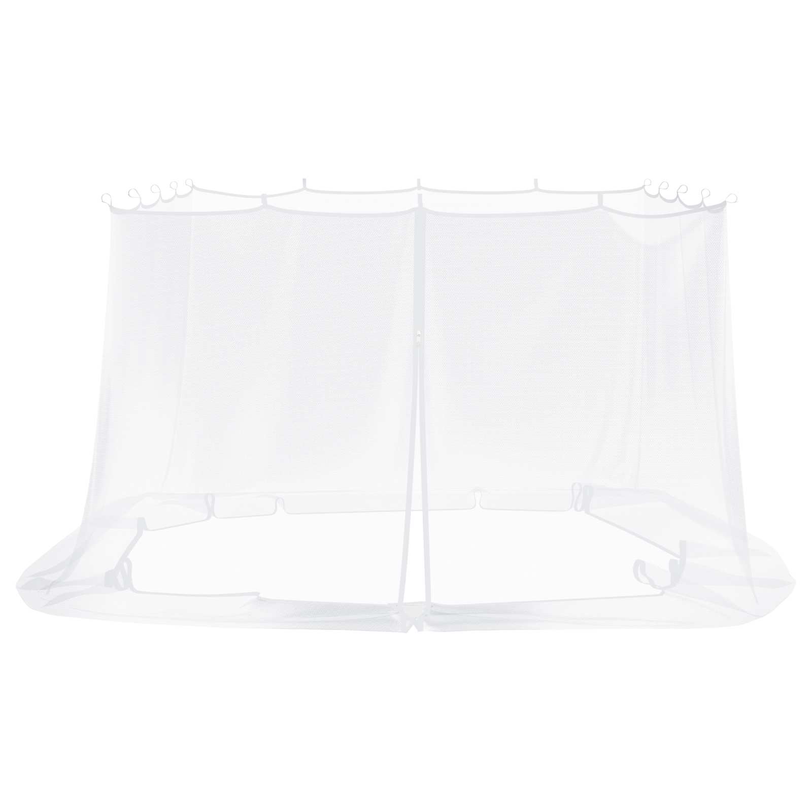 Komarščina za paviljon 220 mesh Bela 3,6 x 3,6 x 2 cm Poliester - slika 4