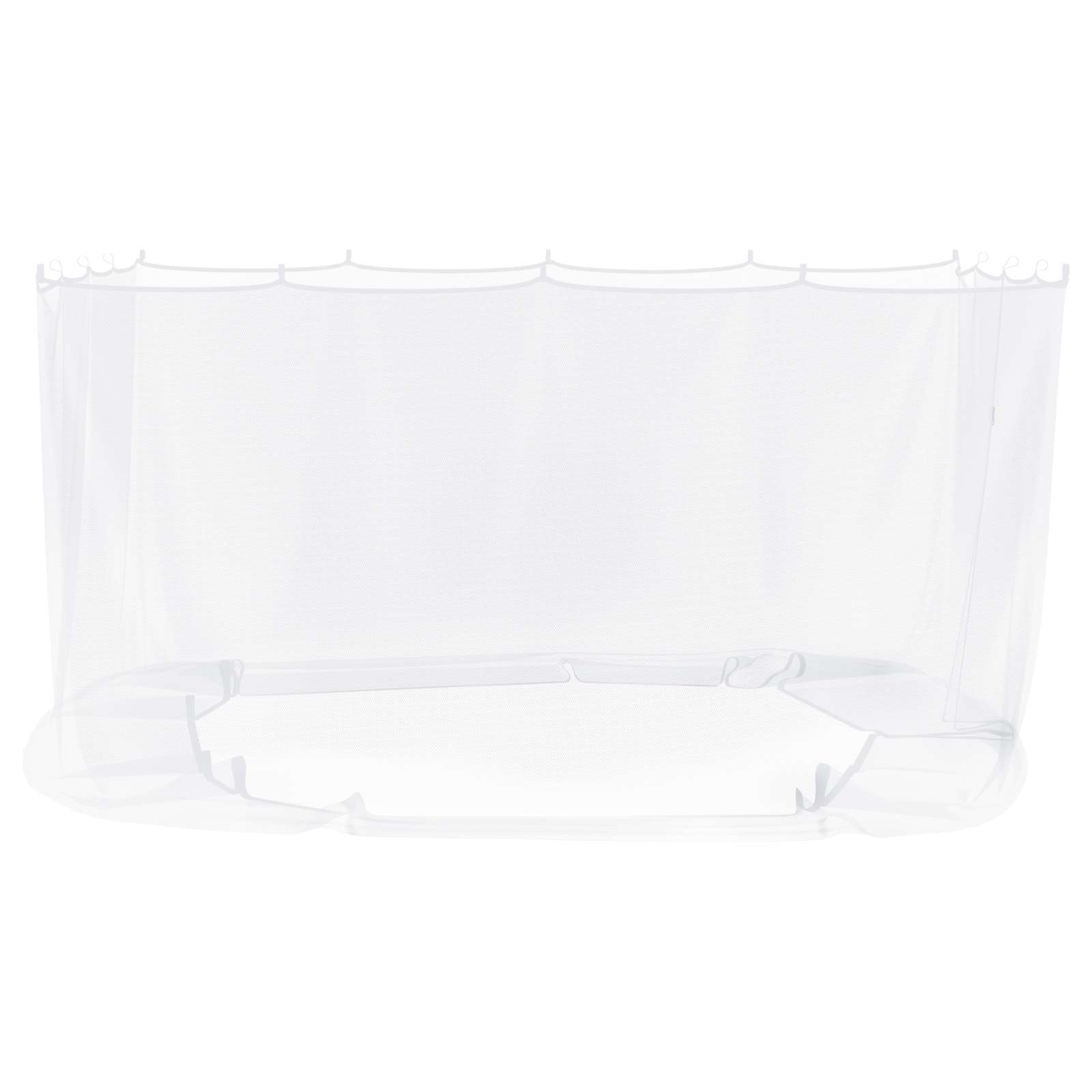 Komarščina za paviljon 220 mesh Bela 3,6 x 3,6 x 2 cm Poliester - slika 5