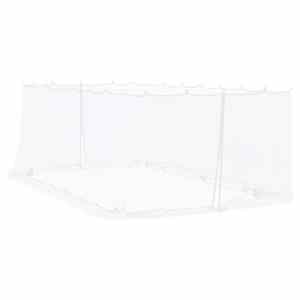 vidaXL S&auml;&auml;sev&otilde;rk gazebole 220 mesh Valge 6 x 3 x 2 m Pol&uuml;ester