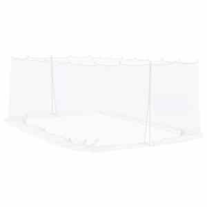 Moskytiéra pro altán 220 mesh Bílá 6 x 3 x 2 m Polyester - obrázek 6