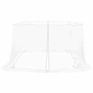 Moskytiéra pro altán 220 mesh Bílá 6 x 3 x 2 m Polyester - obrázek 4