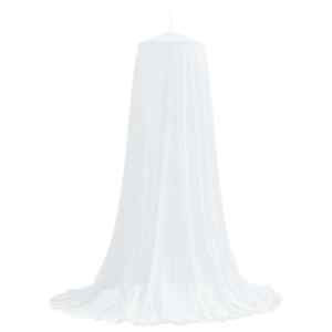 vidaXL S&auml;&auml;sev&otilde;rk voodi jaoks 3 tk 156 mesh Valge ⌀56 x 220 cm