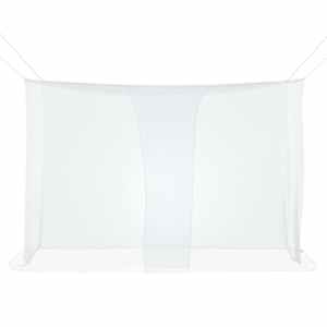 Mosquito Net pro postel 156 síť 3 pcs Bílá Polyester - obrázek 6