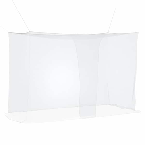 vidaXL S&auml;&auml;sev&otilde;rk voodi jaoks 3 tk 156 mesh Valge 220 x 120 x 150 cm