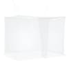 vidaXL S&auml;&auml;sev&otilde;rk voodi jaoks 3 tk 156 mesh Valge 220 x 200 x 210 cm