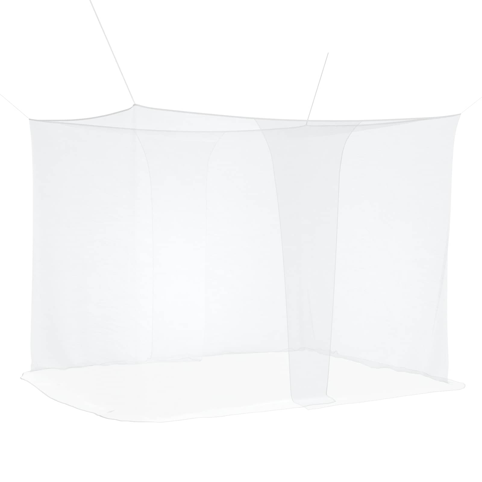 vidaXL Plasă antiinsecte pentru pat 156 plasă 3 pcs Alb Poliester-image-42033561