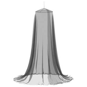 vidaXL S&auml;&auml;sev&otilde;rk voodi jaoks 156 mesh Must ⌀56 x 220 cm Pol&uuml;ester