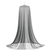 vidaXL S&auml;&auml;sev&otilde;rk voodi jaoks 3 tk 156 mesh Must ⌀56 x 220 cm Pol&uuml;ester