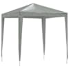 vidaXL Pidutelgid 200 x 200 x 240 cm Helehall PE ja teras