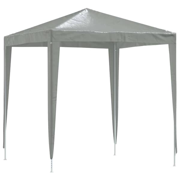 vidaXL Pidutelgid 200 x 200 x 240 cm Helehall PE ja teras