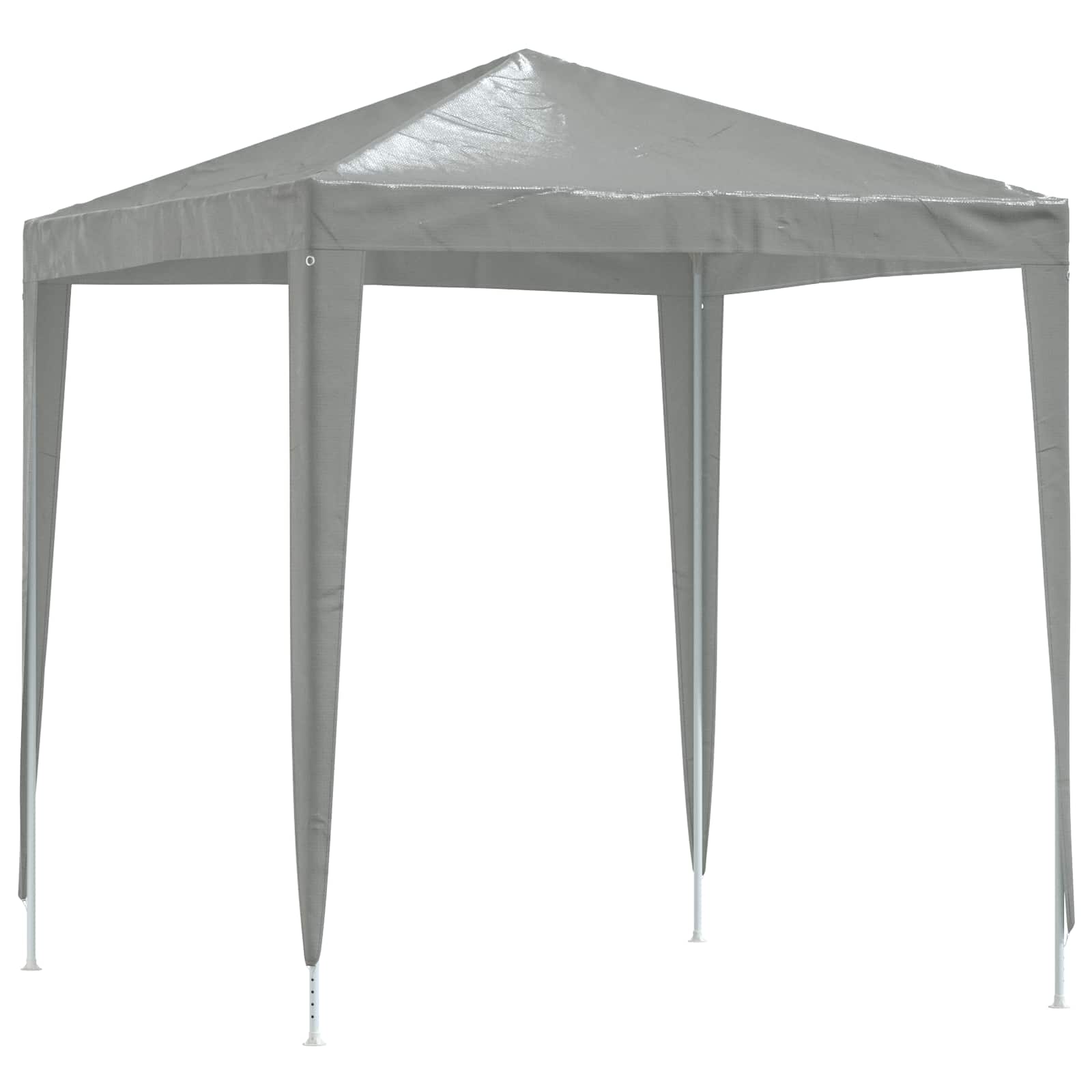 VidaXL Partytent 200 X 200 X 240 Cm Lichtgrijs Pe En Staal