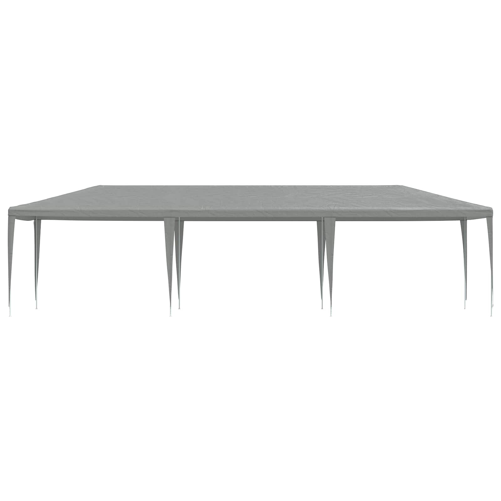 Partytent Lichtgrijs 900 x 300 x 255 cm PE en staal image 2