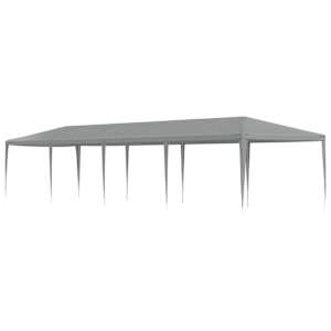 vidaXL Pidutelgid Helehall 1200 x 300 x 255 cm PE ja teras