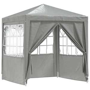 vidaXL Pidutelgid 200 x 200 x 240 cm Helehall PE ja teras
