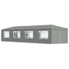 vidaXL Pidutelgid 1200 x 300 x 255 cm Helehall PE ja teras