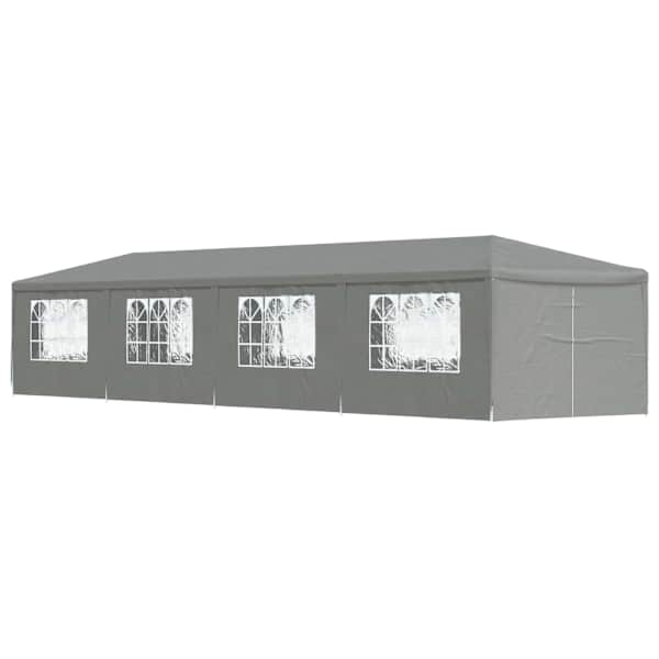 vidaXL Pidutelgid 1200 x 300 x 255 cm Helehall PE ja teras