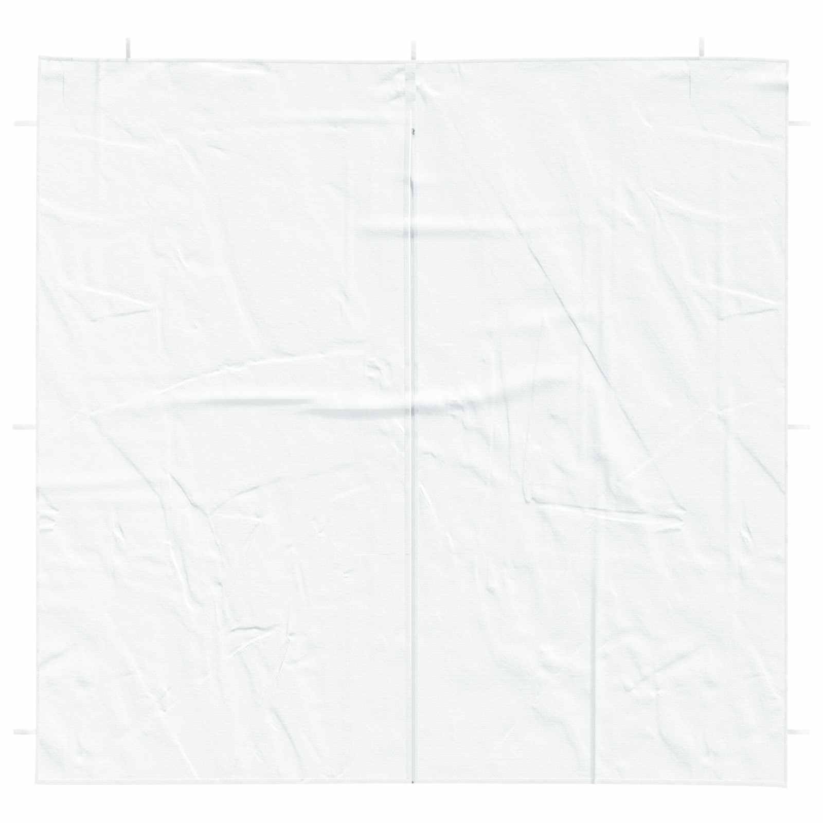 Party Tent Zijwand 2 pcs Wit 200 x 195 cm PE en staal image 3