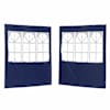 vidaXL Peotelgi k&uuml;lgtool 2 tk 200 x 195 cm Sinine PE ja teras
