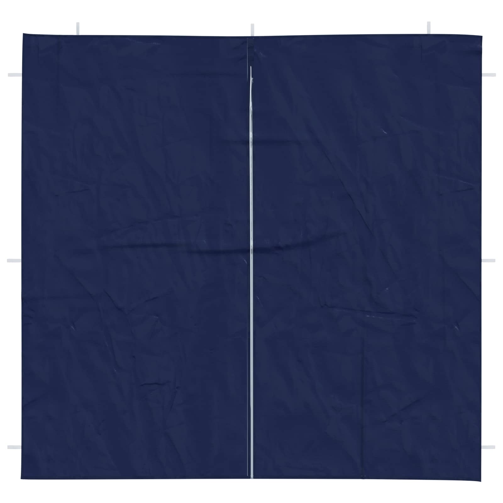 Party Tent Zijwand 2 pcs Blauw 200 x 195 cm PE en staal image 3