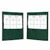 vidaXL Peotelgi k&uuml;lgtool 2 tk 200 x 195 cm Roheline PE ja teras