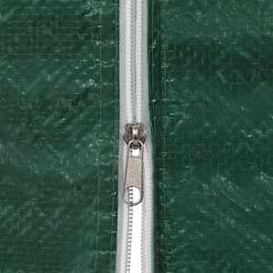 Boční stěna párty stanu 2 pcs Zelená 200 x 195 cm PE a ocel - obrázek 4