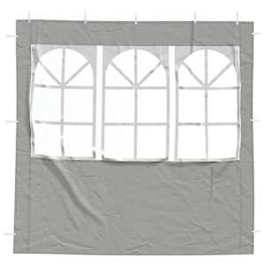Boční stěna párty stanu 2 pcs 200 x 195 cm Světle šedá - obrázek 3