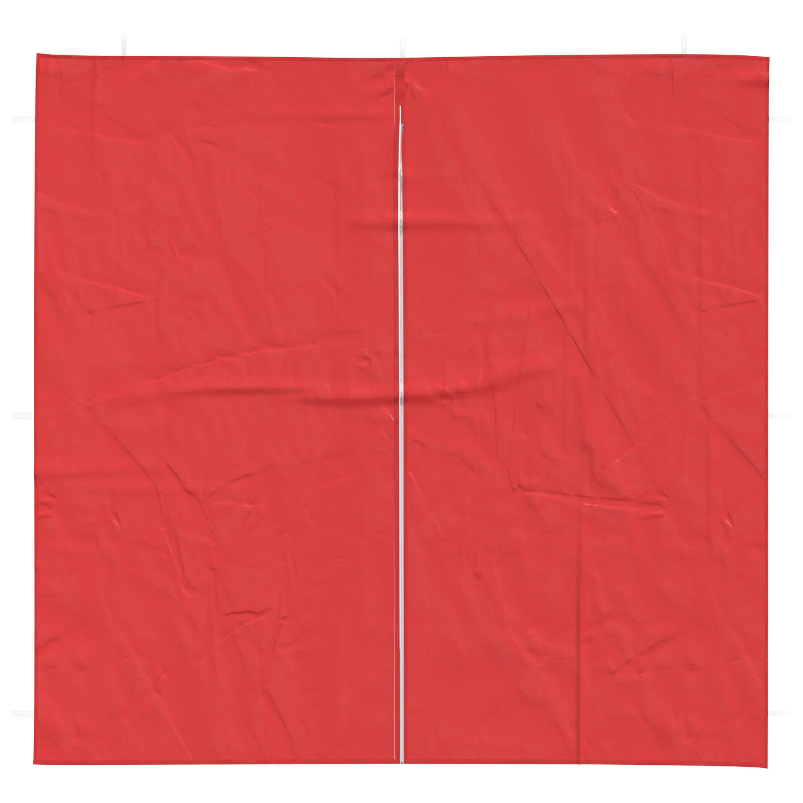Party Tent Zijwand 2 pcs Rood 200 x 195 cm PE en staal image 3