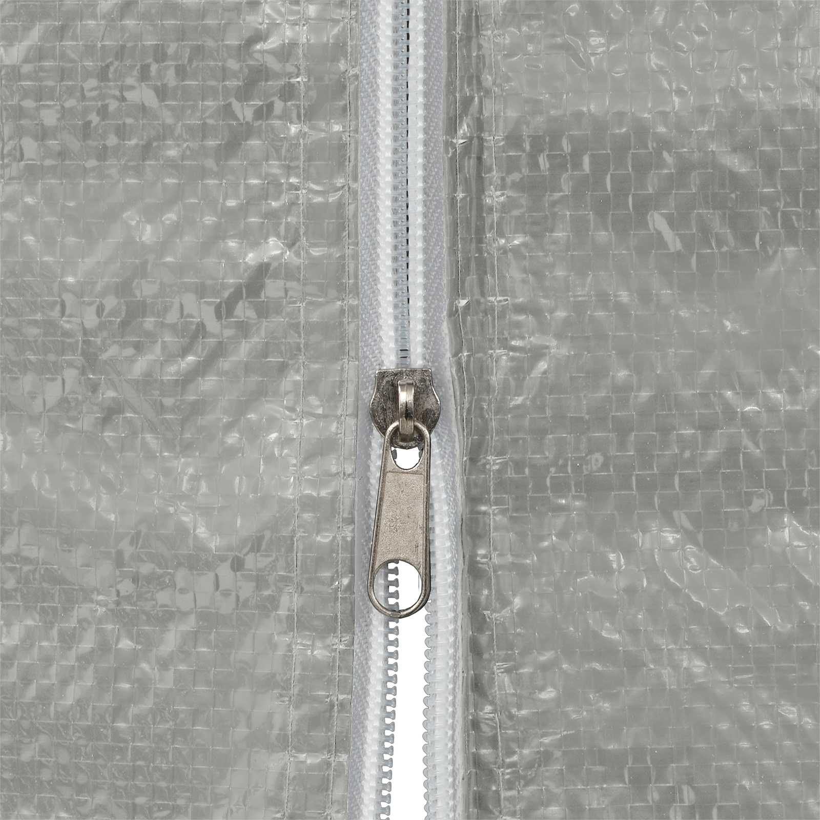 Party Tent Zijwand 2 pcs Lichtgrijs 200 x 195 cm PE en staal image 4