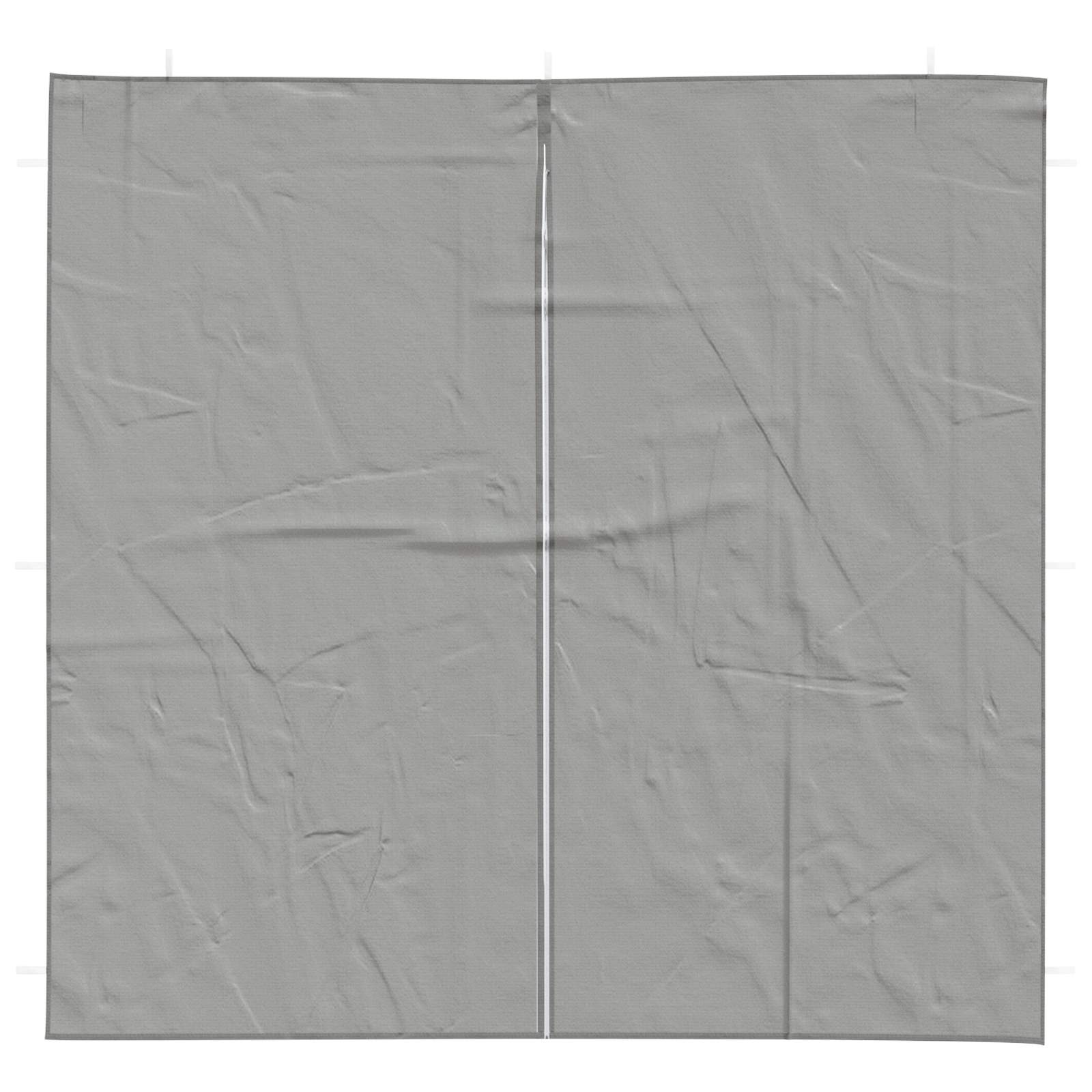 Party Tent Zijwand 2 pcs Lichtgrijs 200 x 195 cm PE en staal image 3