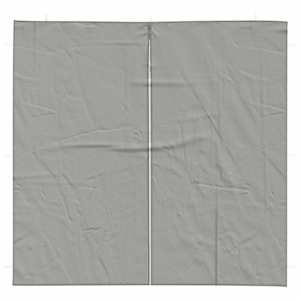 Boční stěna párty stanu 2 pcs Světle šedá 200 x 195 cm - obrázek 3