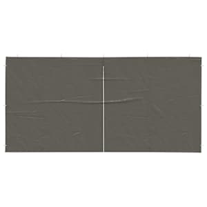 Boční stěna párty stanu 2 pcs Antracitová 400 x 195 cm - obrázek 3