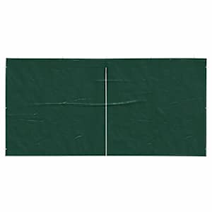 Boční stěna párty stanu 2 pcs Zelená 400 x 195 cm PE a ocel - obrázek 3