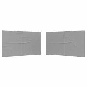 vidaXL Peotelgi k&uuml;lgtool 2 tk 400 x 195 cm Helehall PE ja teras