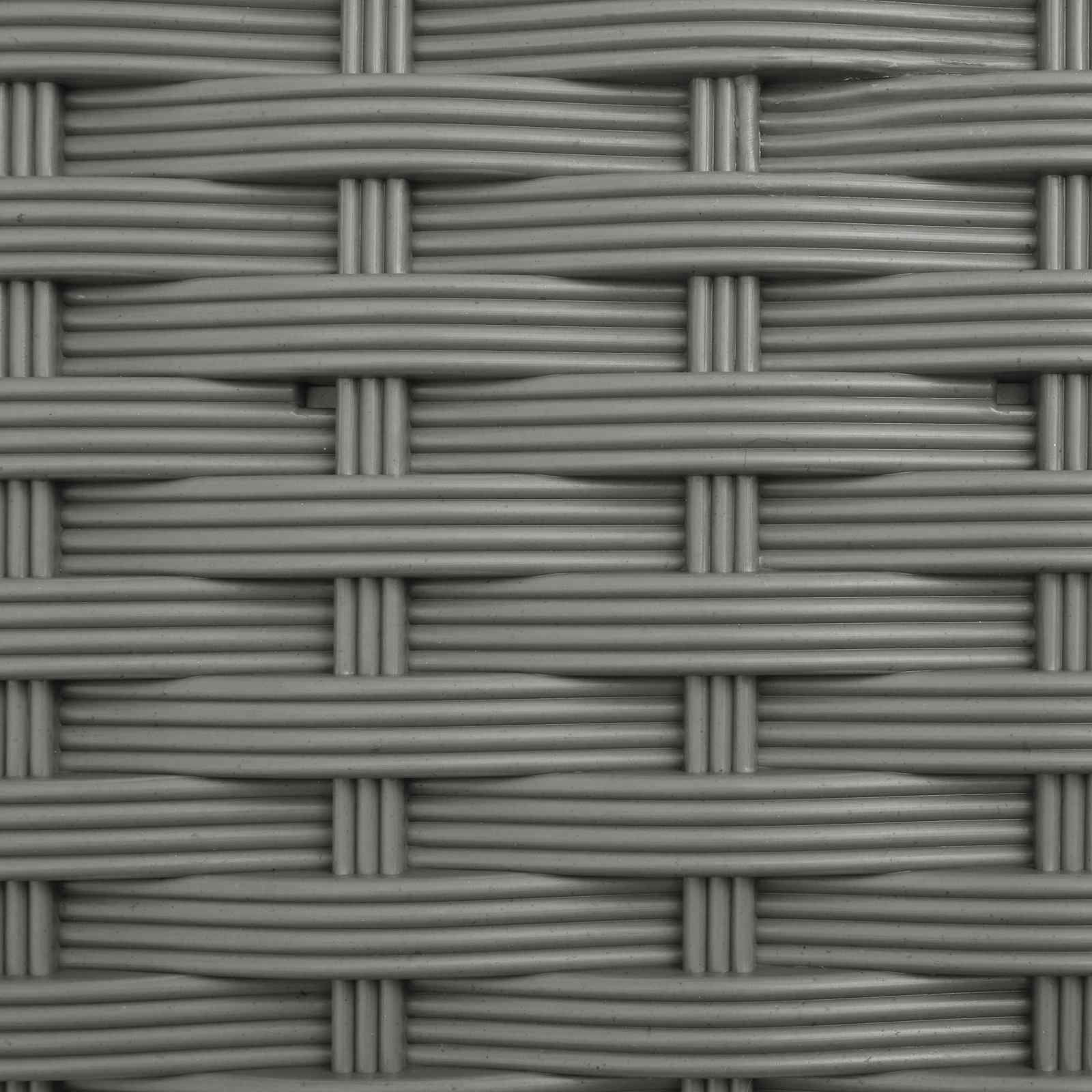 Verhoogd Bed met Trellis en Dak Lichtgrijs 164 x 40 x 123 cm PP image 7