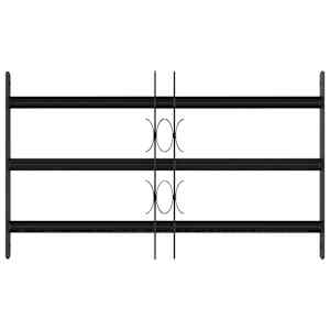 Bezpečnostní mříž na okna se 3 příčkami 3 pcs 43-74 cm - obrázek 3