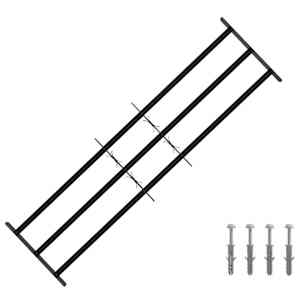 vidaXL Turva grill akendele 3 risttalaga 3 tk 93-174 cm