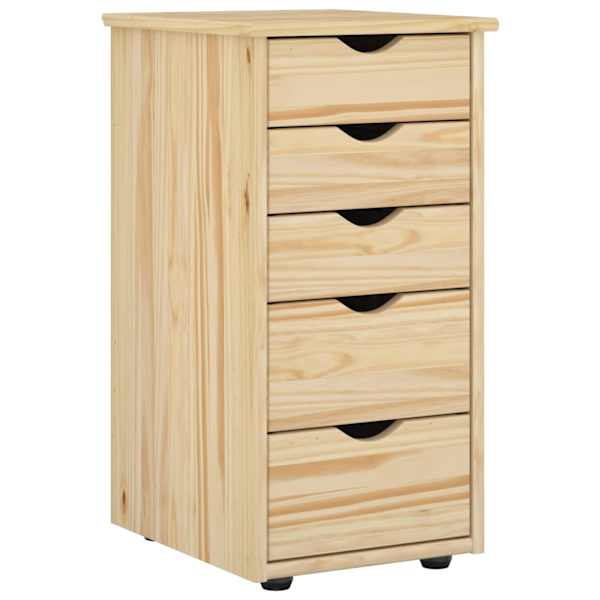 vidaXL Kapp 34 x 39 x 61,5 cm Kindel m&auml;nnipuidust Pruun
