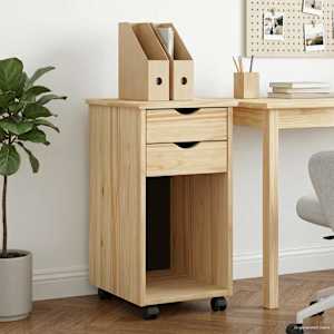 Gležnji kabinet Rjava 34 x 39 x 65,5 cm Masivna borovina