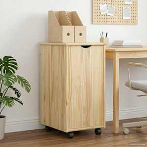 Gležnji kabinet Rjava 34 x 39 x 65,5 cm Masivno borovo les