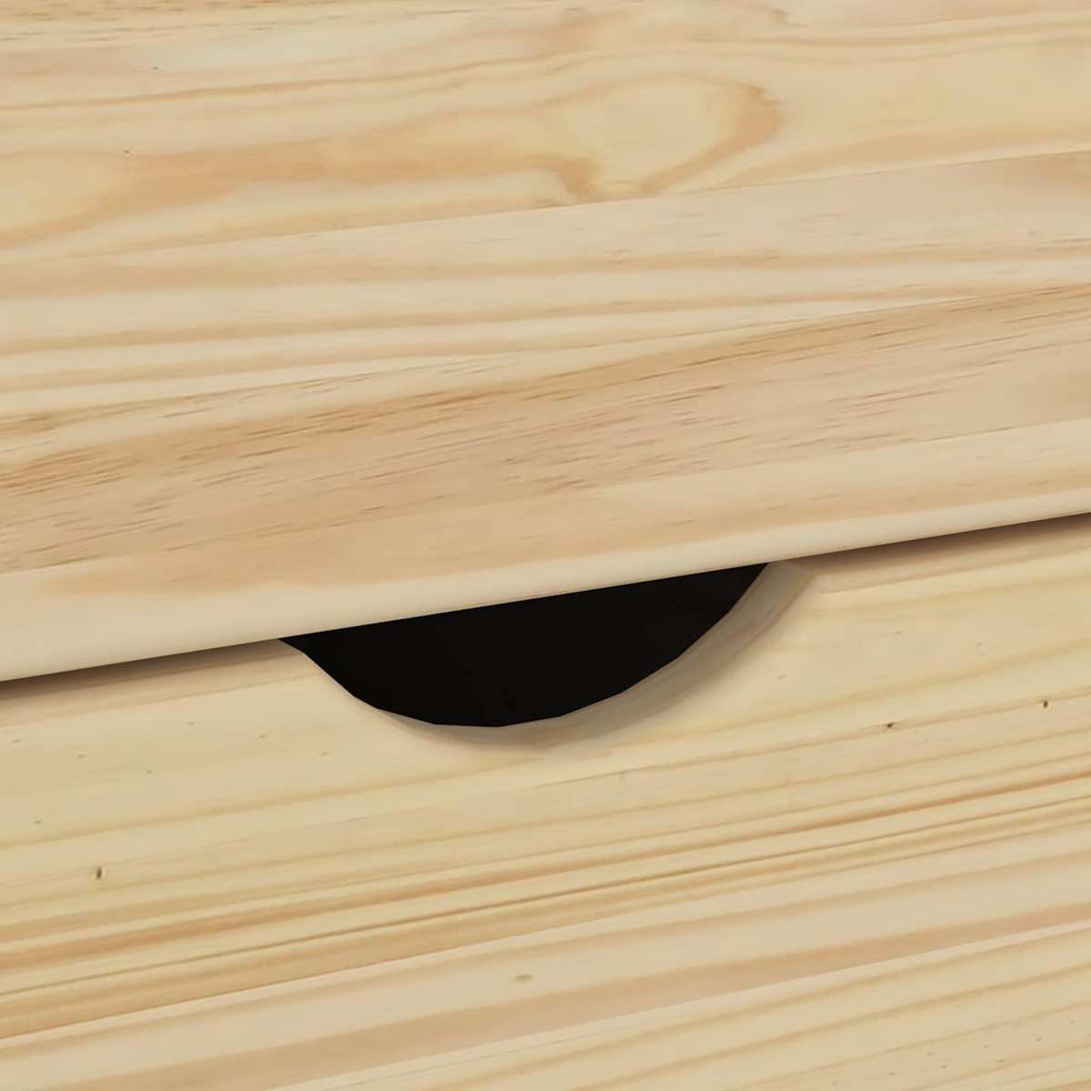Rullende skab 34 x 39 x 93,5 cm Massivt fyrretræ - Billede 7