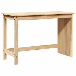 vidaXL Laud Pruun 112 x 50 x 75 cm Kindel m&auml;nnipuidust