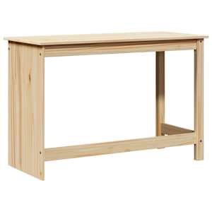 Stůl Hnědá 112 x 50 x 75 cm Masivní borovicové dřevo - obrázek 6