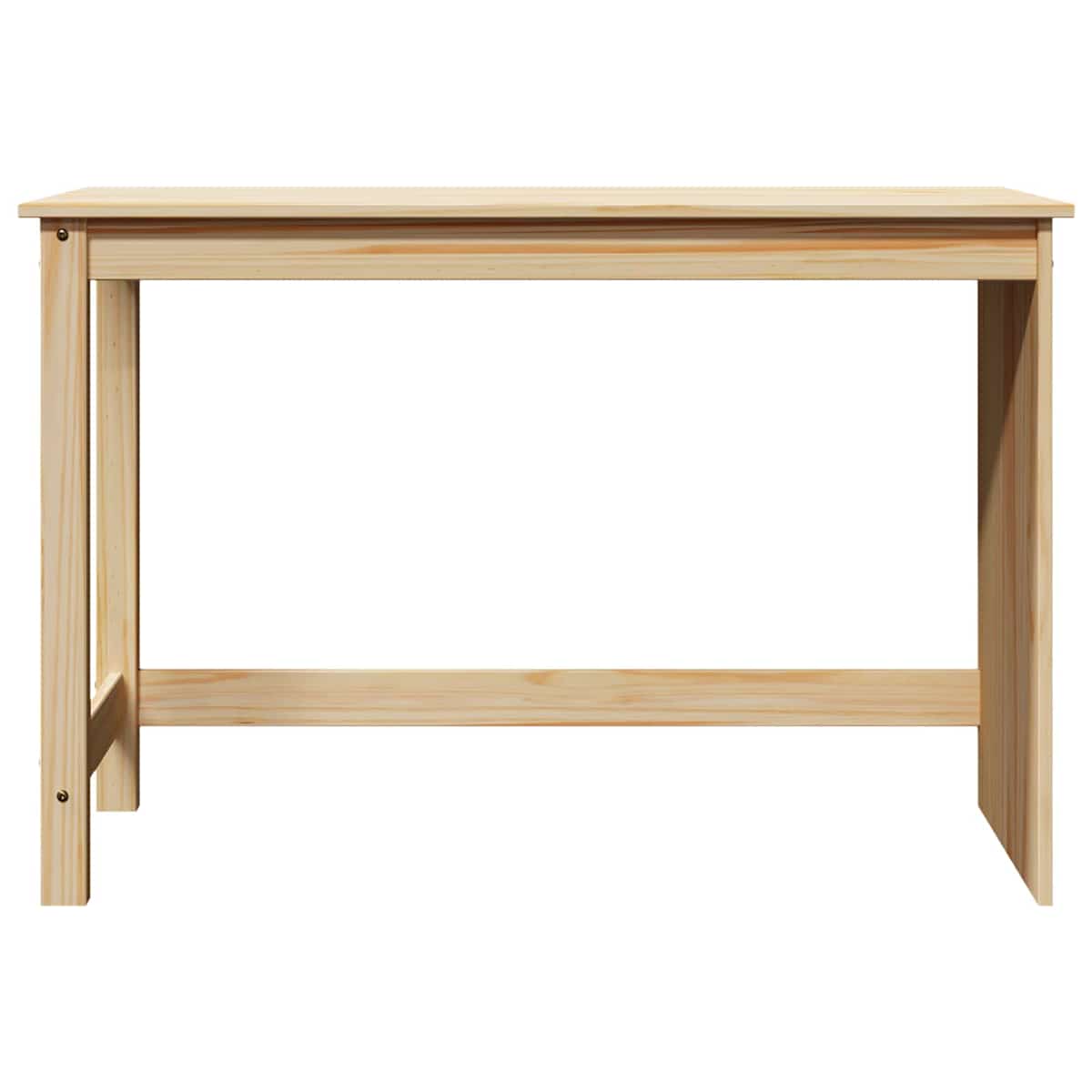 Bord 112 x 50 x 75 cm Massivt fyrretræ - Billede 4